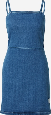 Calvin Klein Jeans Jurk in Blauw: voorkant