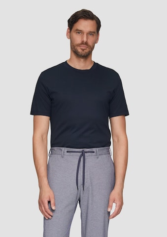 s.Oliver BLACK LABEL Shirt in Blue: front