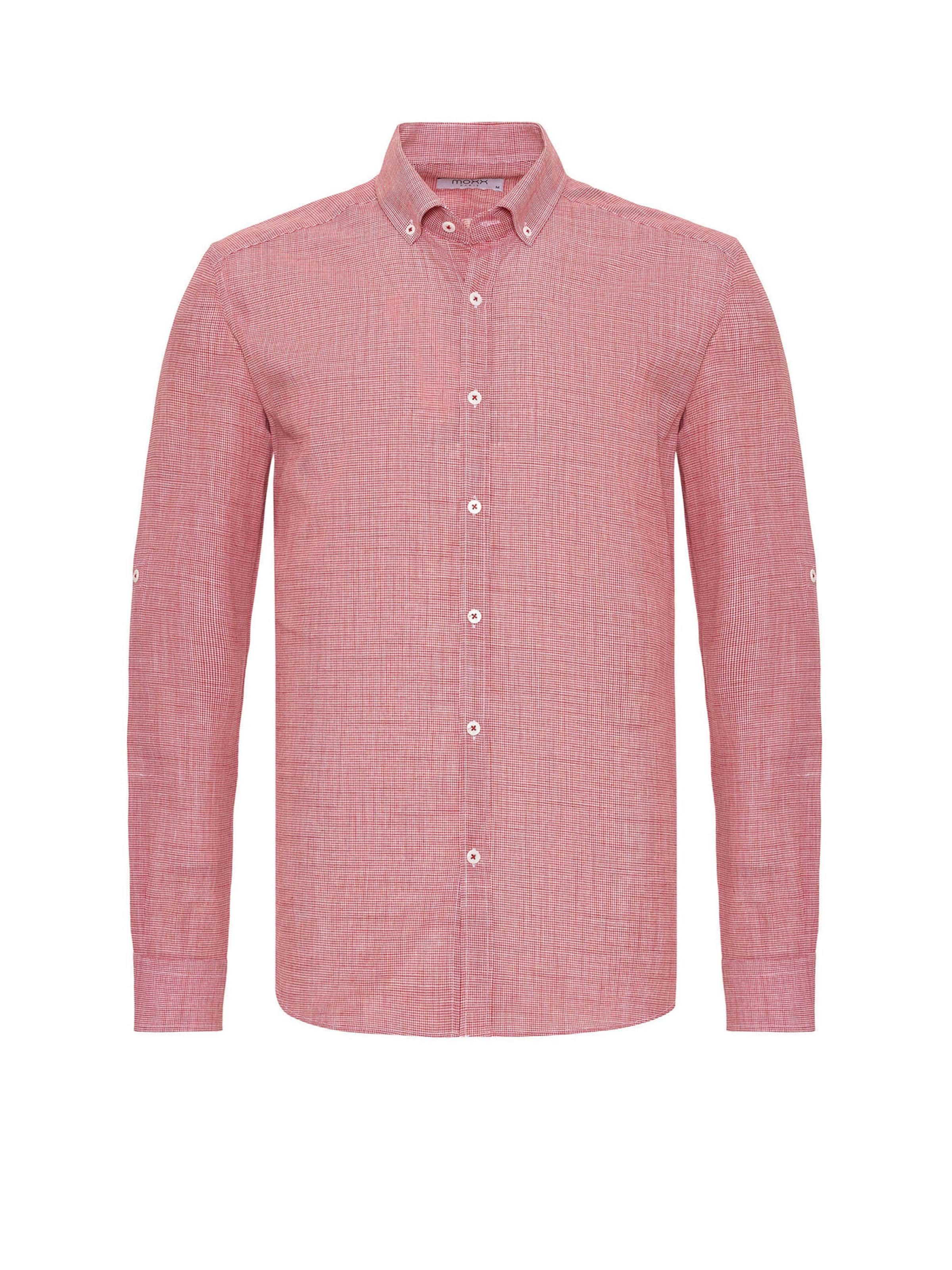 Coupe regular Chemise Moxx Paris en rouge : devant