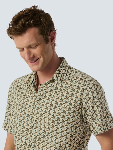 No Excess Regular fit Button Up Shirt in Beige