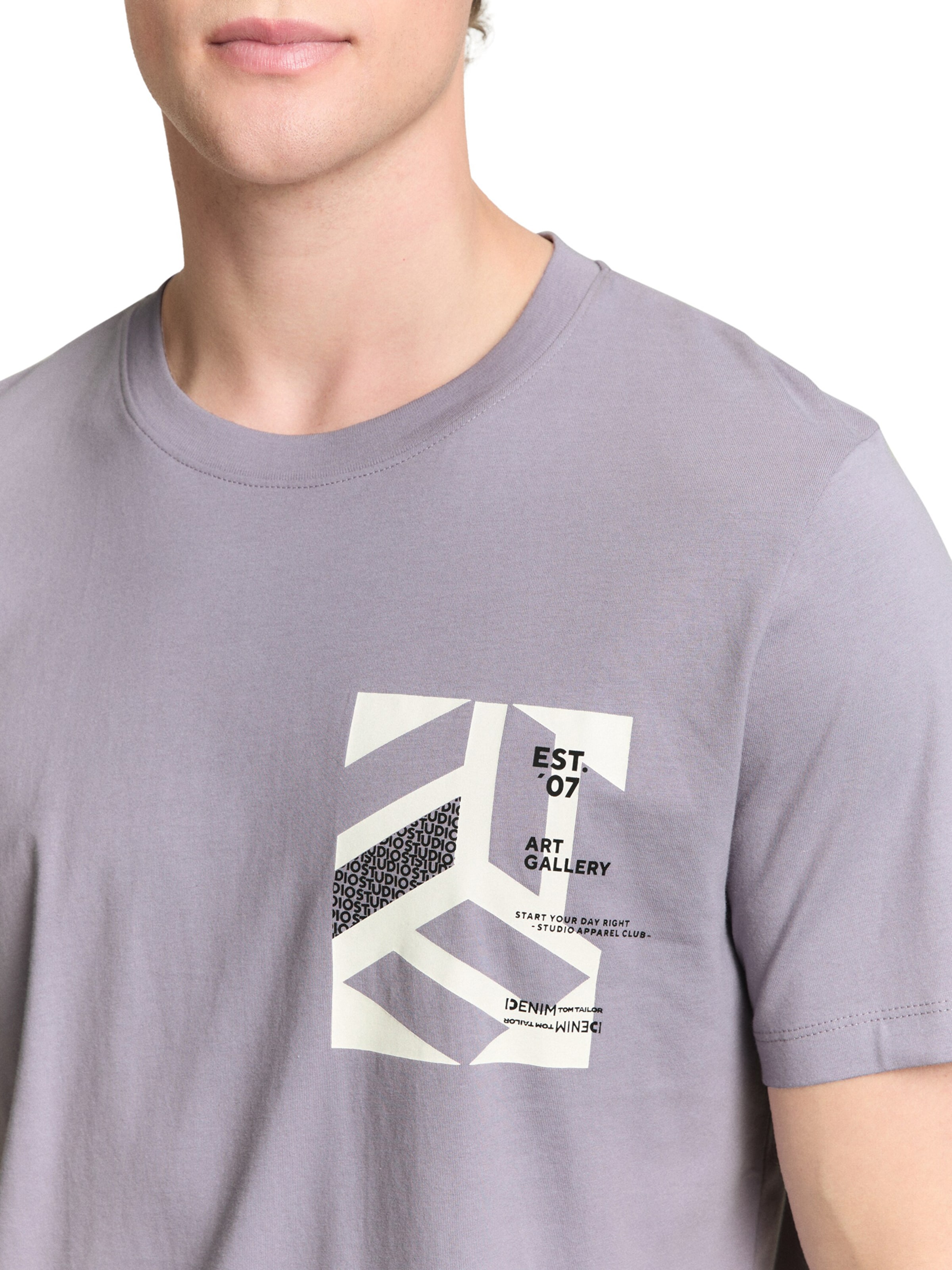 TOM TAILOR DENIM - Camiseta en lila