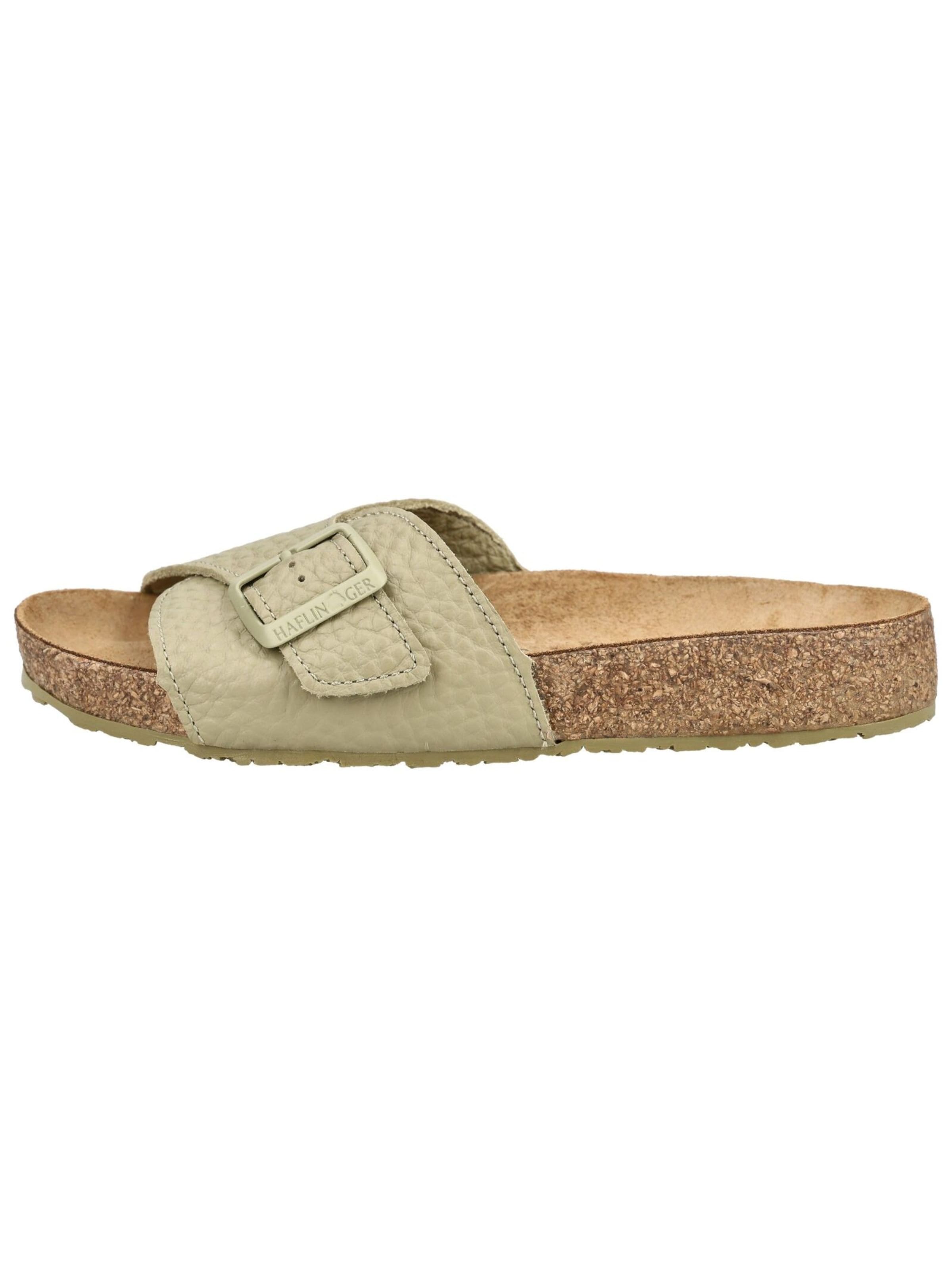 HAFLINGER Pantolette in Beige