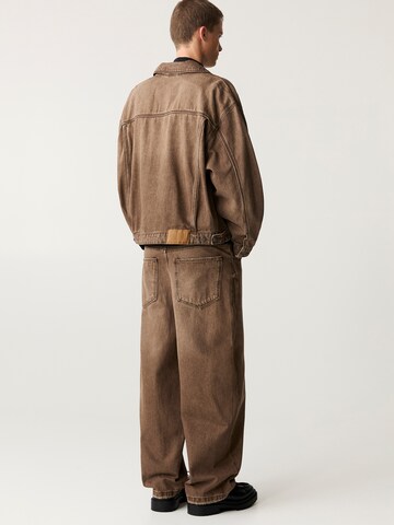 Pull&Bear Between-season jacket in Brown