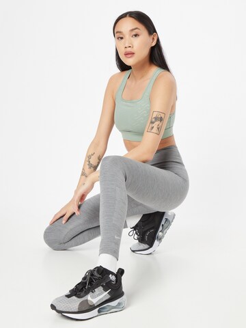 NIKE Skinny Workout Pants in Grey