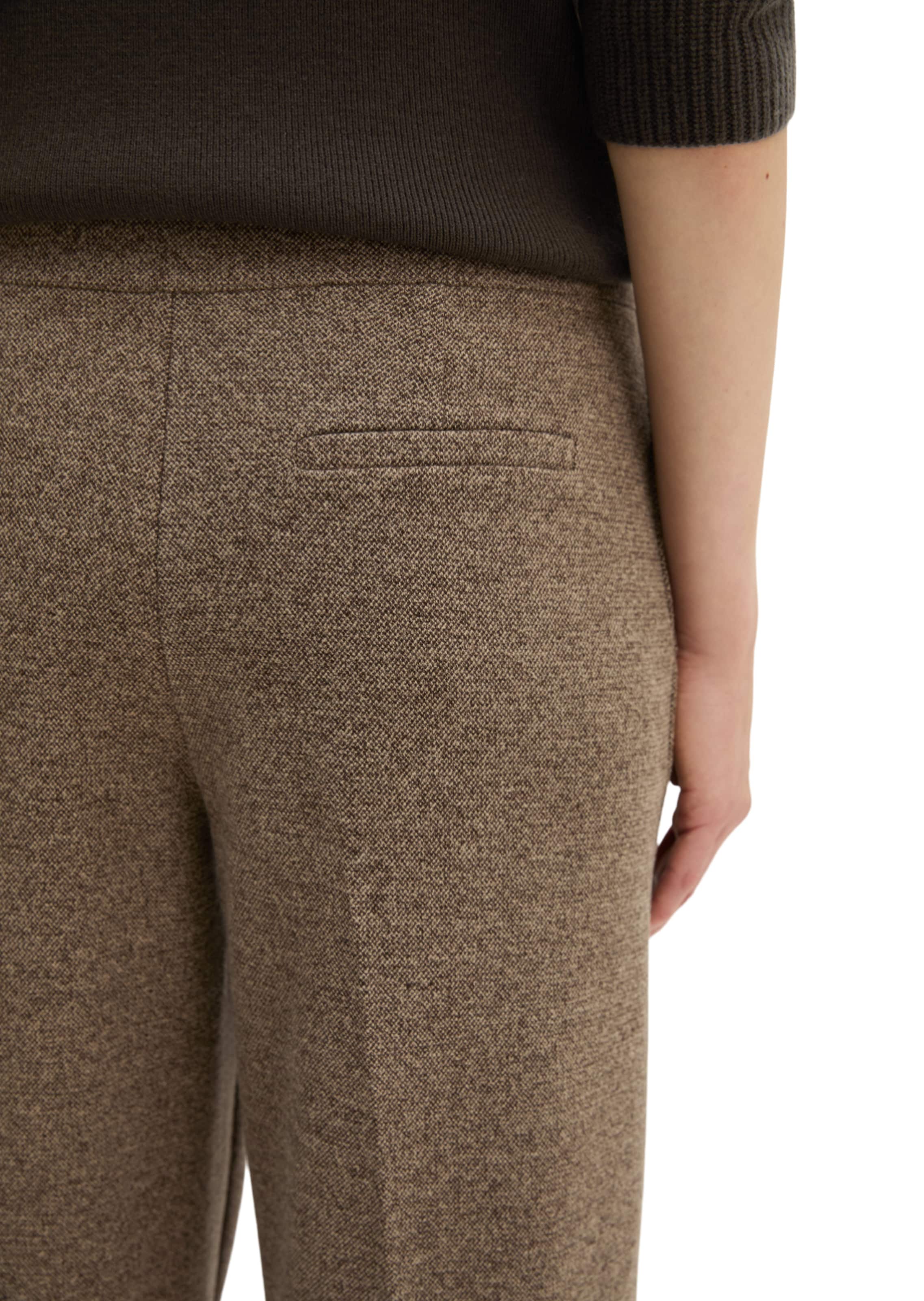 Marc O'Polo - Loosefit Pantalón de pinzas en marrón