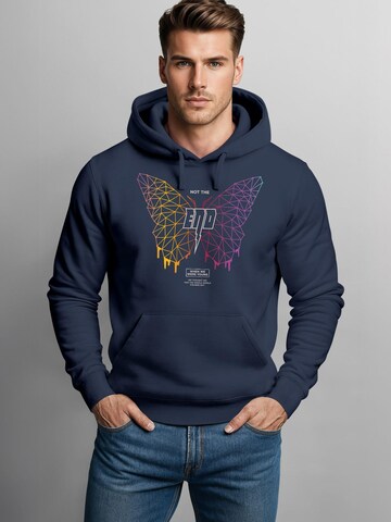 Neverless Sweatshirt 'Not the End' in Blue