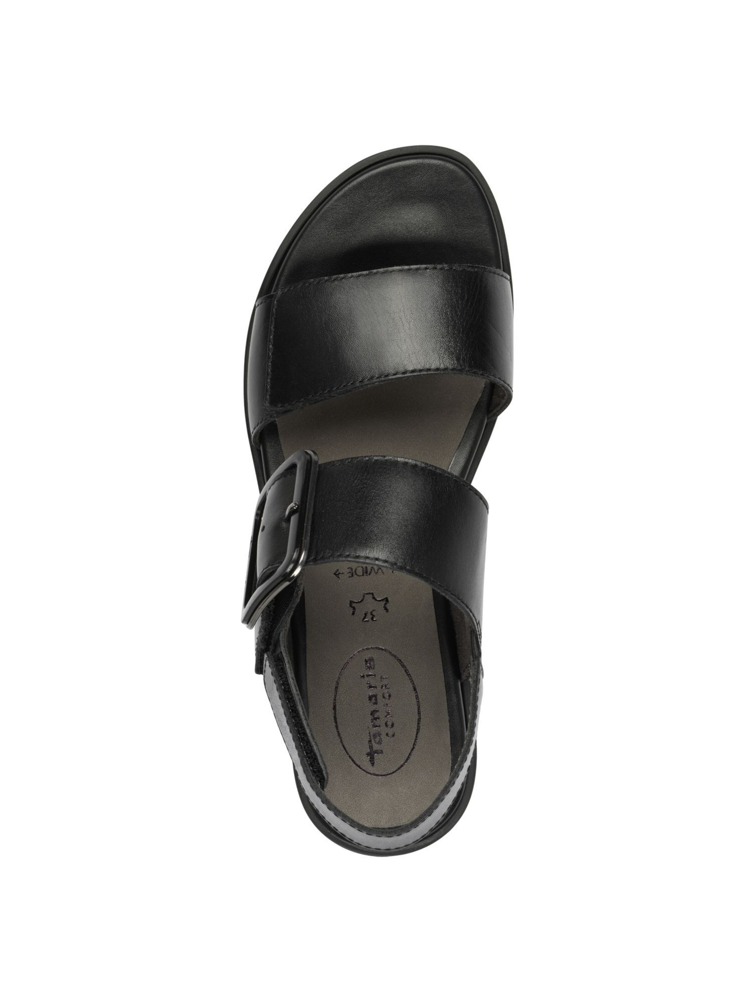 Tamaris Sandale in Schwarz
