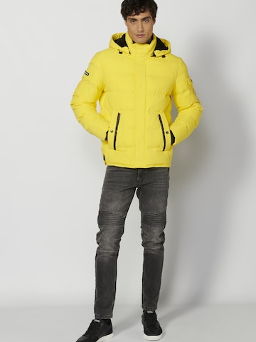 Veste d’hiver KOROSHI en jaune