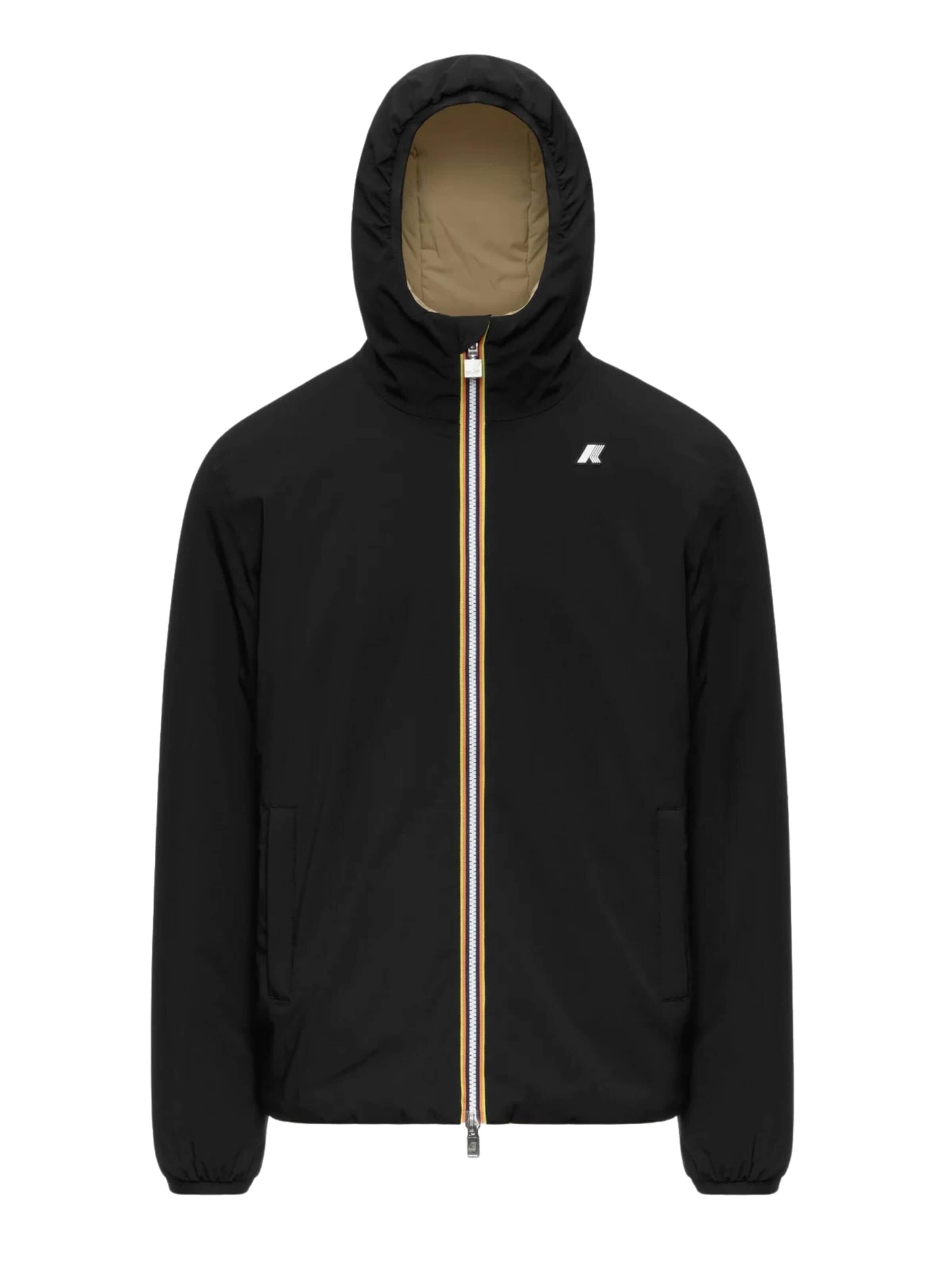 K-Way Vinterjacka 'K-WAY JACK ST WARM DOUBLE GIUBBINO' i beige: framsida