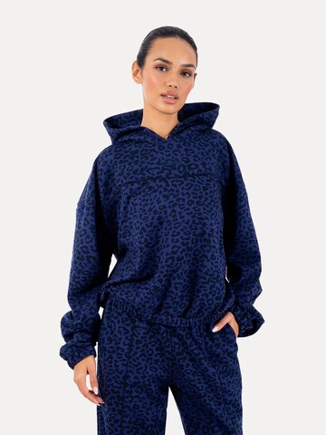 Smilodox Sweatvest in Blauw: voorkant