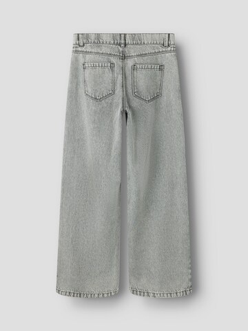 NAME IT Wide Leg Jeans 'NKFROSE' in Grau