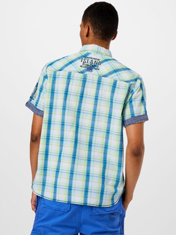 Coupe regular Chemise 'Fly and Cruise' CAMP DAVID en bleu