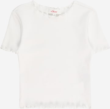 s.Oliver T-Shirt in Weiß: Vorderseite