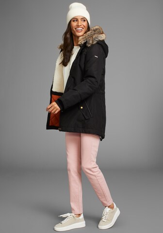 LAURA SCOTT Winterjacke in Schwarz