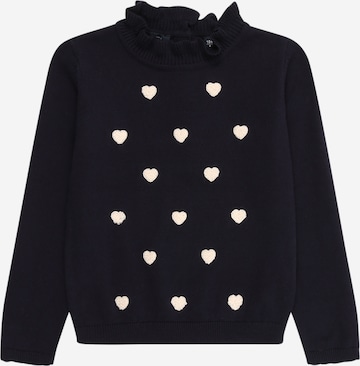 BLUE SEVEN Neulepaita värissä sininen: etupuoli