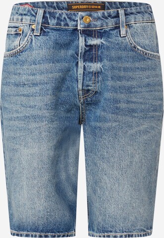 Jeans di Superdry in blu: frontale