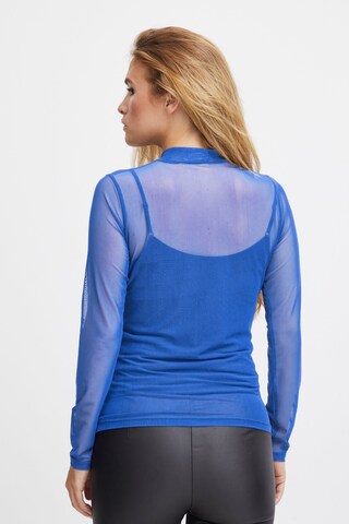 PULZ Jeans Shirt 'Dana' in Blue