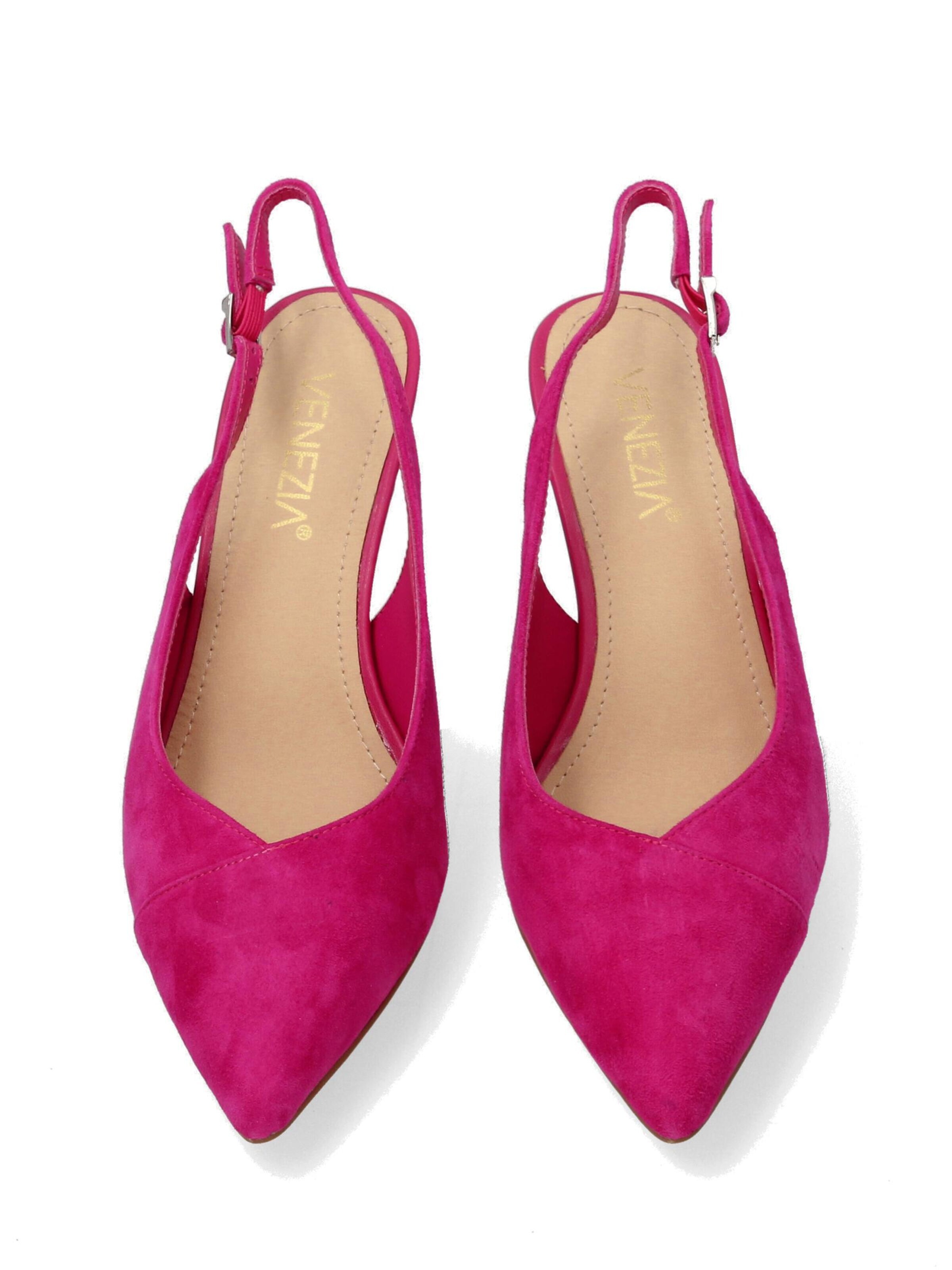 VENEZIA Slingback Pumps in Pink