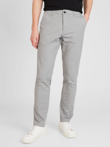Regular Pantalon chino 'MARCO DAVE' JACK & JONES en gris : devant