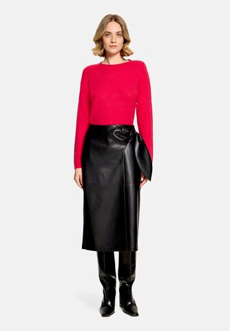 Cartoon Pullover in Rot