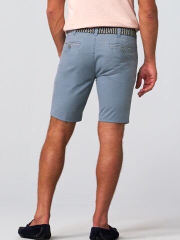 MEYER Slim fit Chino trousers 'Chicago' in Blue
