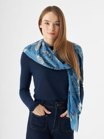 Écharpe CODELLO en bleu : devant