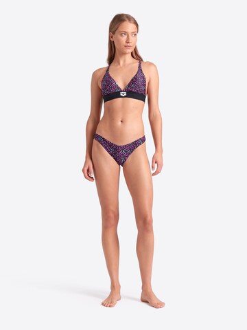 Triangle Bikini 'MONOGRAM ELASTIC' ARENA en noir