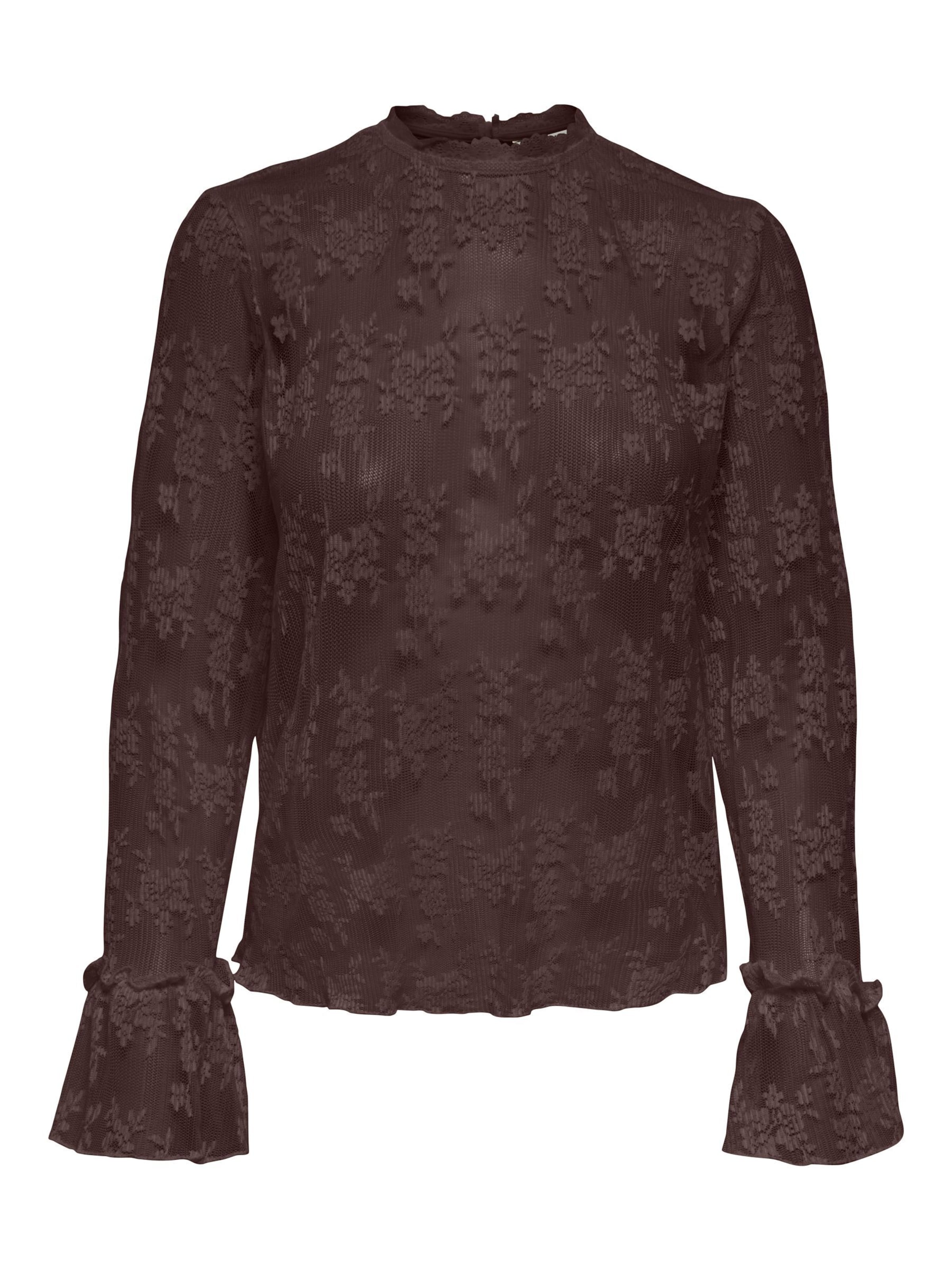 ONLY Blouse 'ONLCrisma' in Brown: front