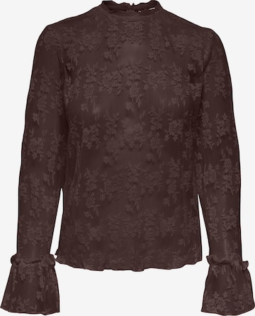 Camicia da donna 'ONLCrisma' di ONLY in marrone: frontale