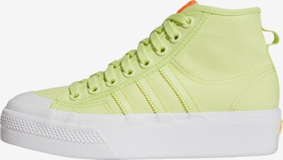 ADIDAS ORIGINALS Sneaker 'Nizza' in gelb / weiß, Produktansicht