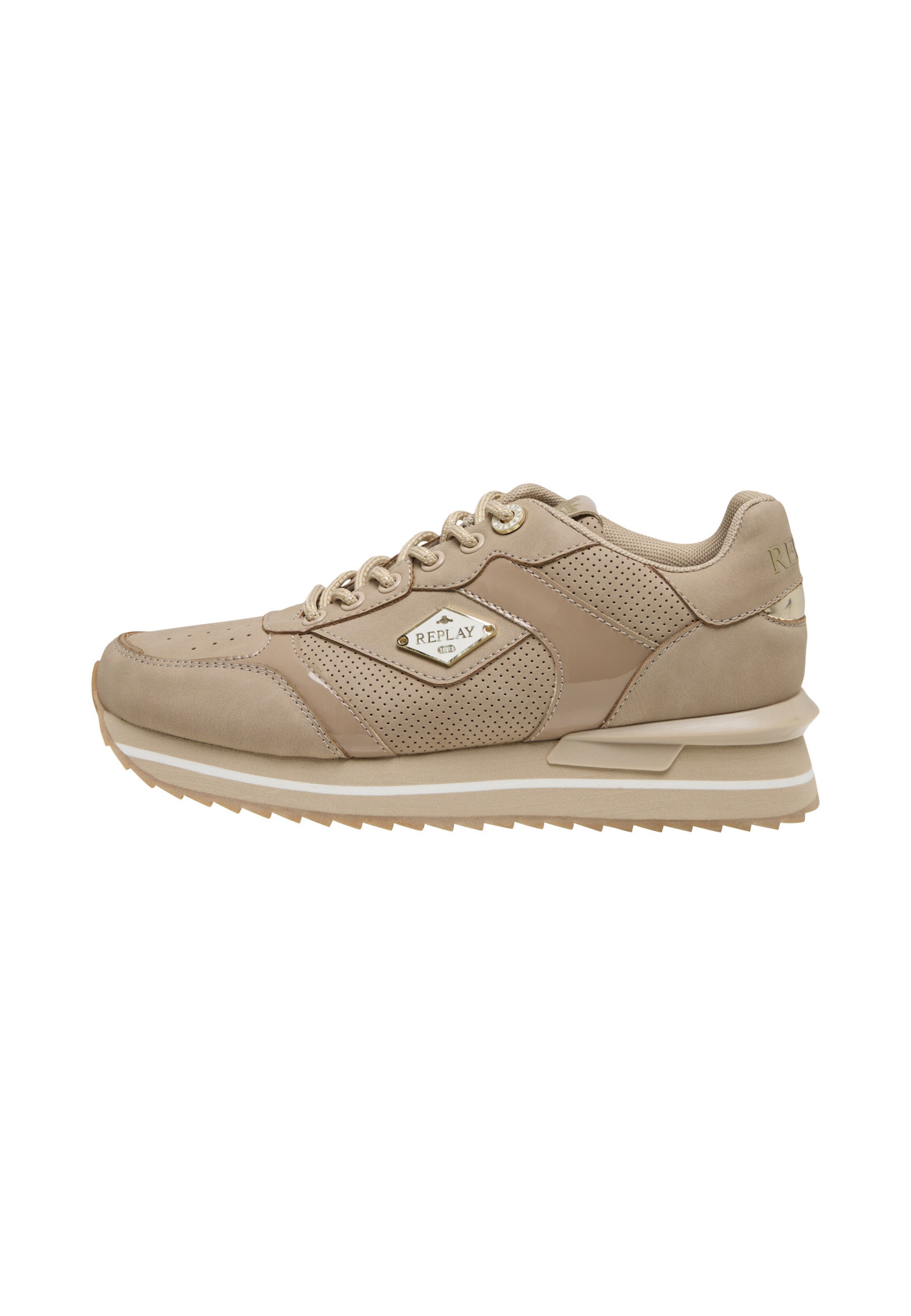 Sneaker bassa 'Penny Hype' di REPLAY in beige: frontale