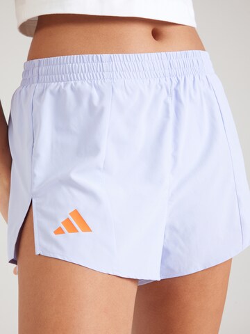 ADIDAS PERFORMANCE regular Παντελόνι φόρμας 'Adizero' σε λιλά
