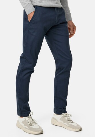 INDICODE JEANS Regular Chino trousers in Blue