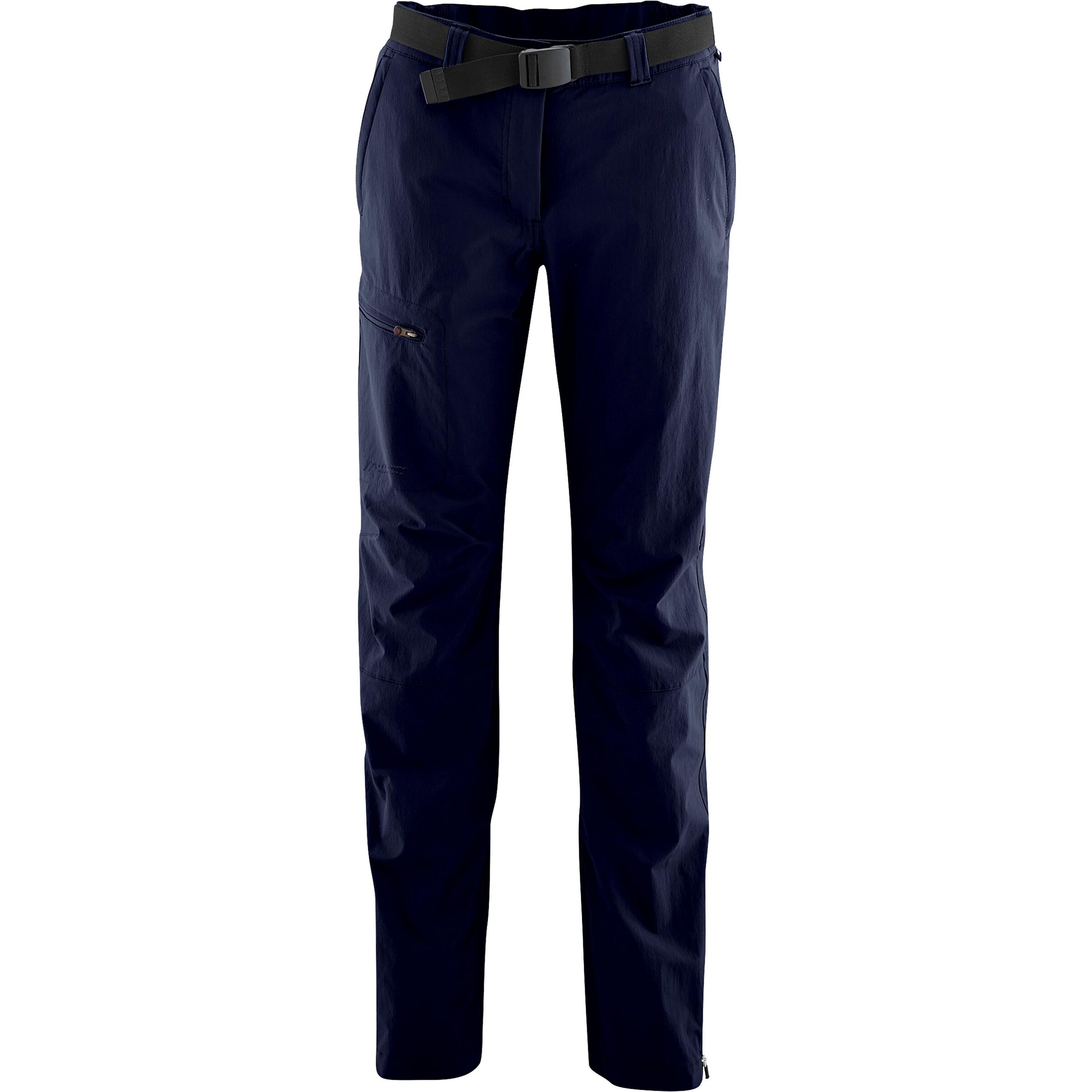 Maier Sports Outdoor Pants 'INARA SLIM' in Blue: front