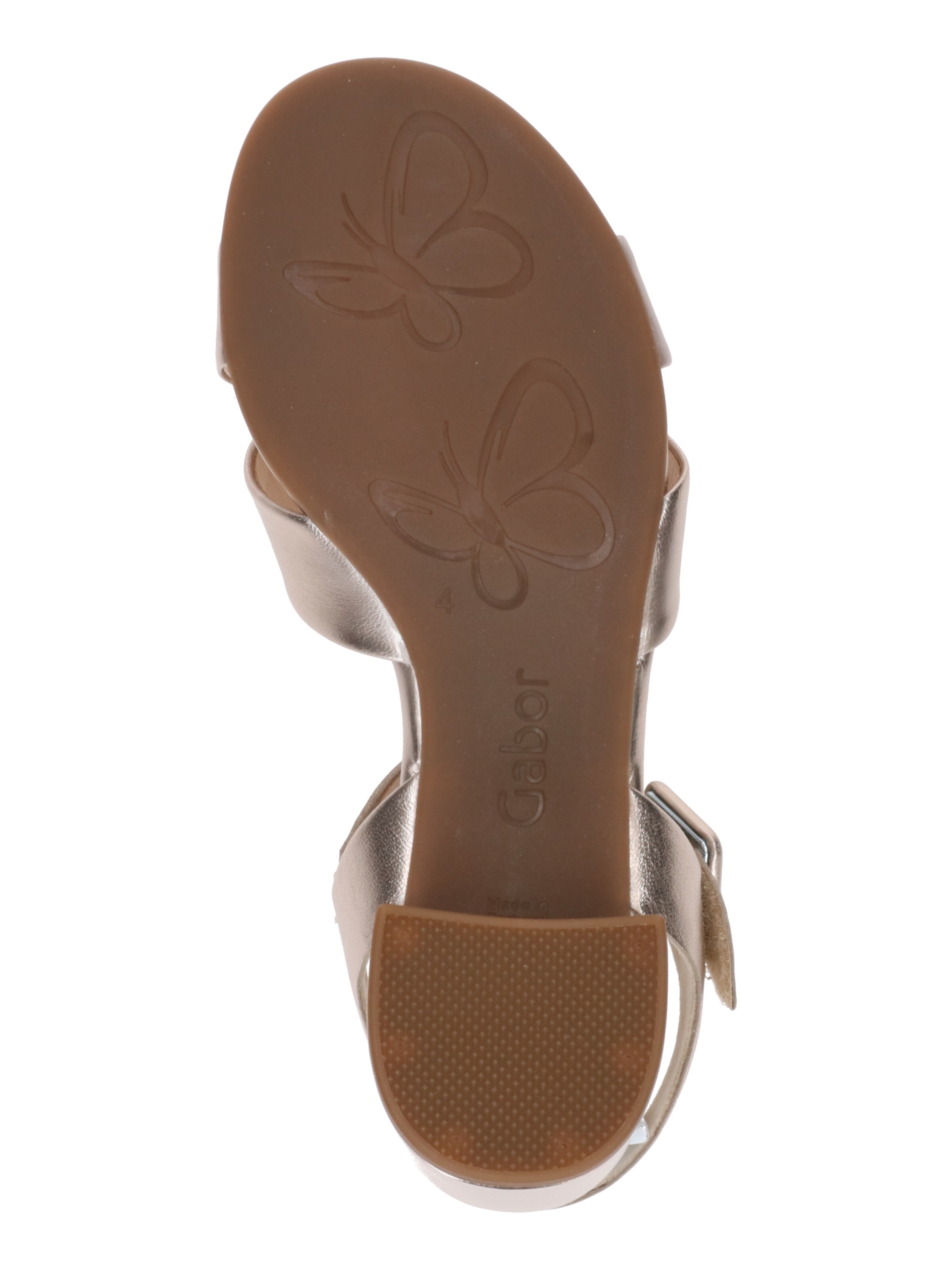 GABOR Sandale in Gold