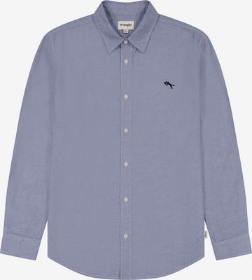 WRANGLER Рубашка 'LS SHIRT' в Синий: спереди