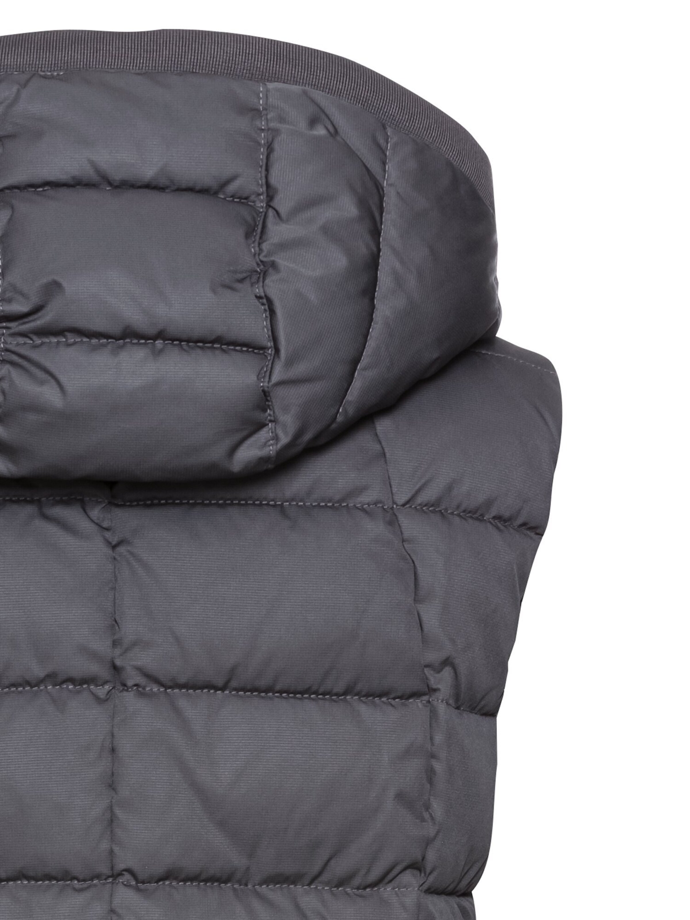 CAMEL ACTIVE Lange Weste mit Kapuze in Blau