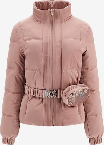 GUESS Winterjacke in Pink: predná strana