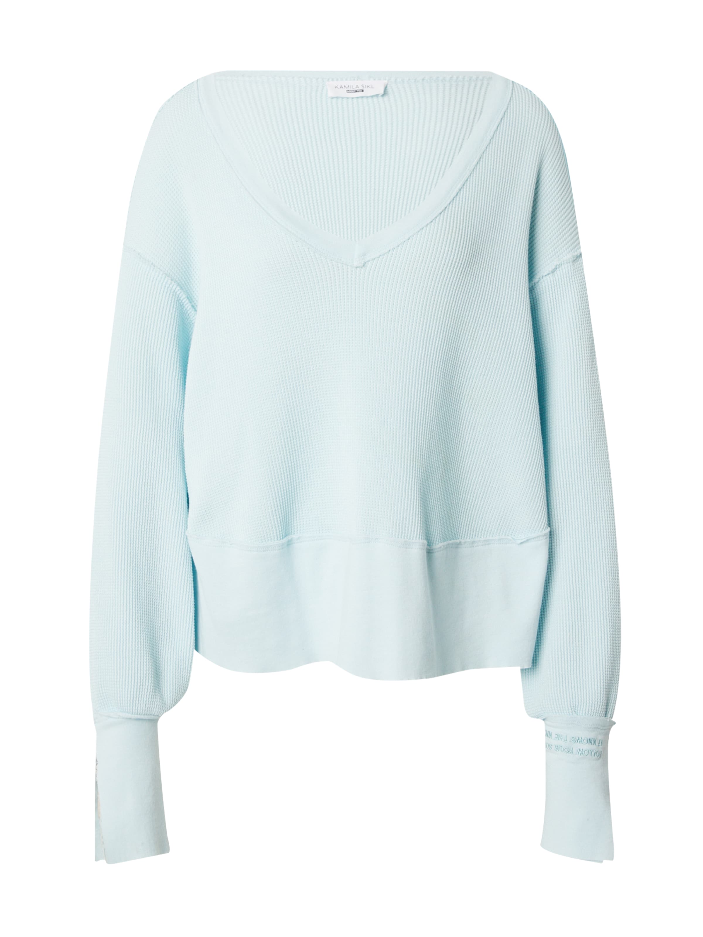 Pull-over 'Mila' Kamila Šikl en bleu : devant