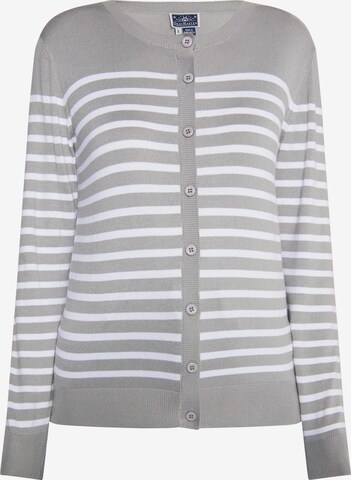 Cardigan DreiMaster Maritim en gris : devant