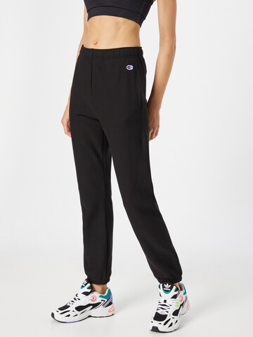 Champion Reverse Weave Tapered Hose in Schwarz: predná strana