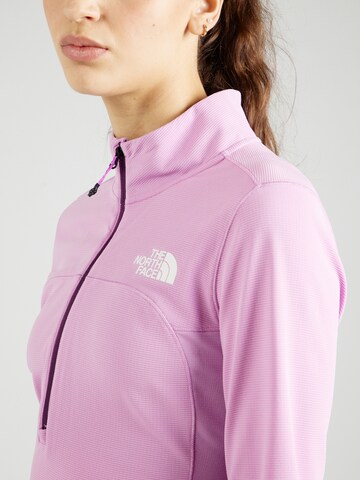 Maglia funzionale 'SUNRISER' di THE NORTH FACE in lilla