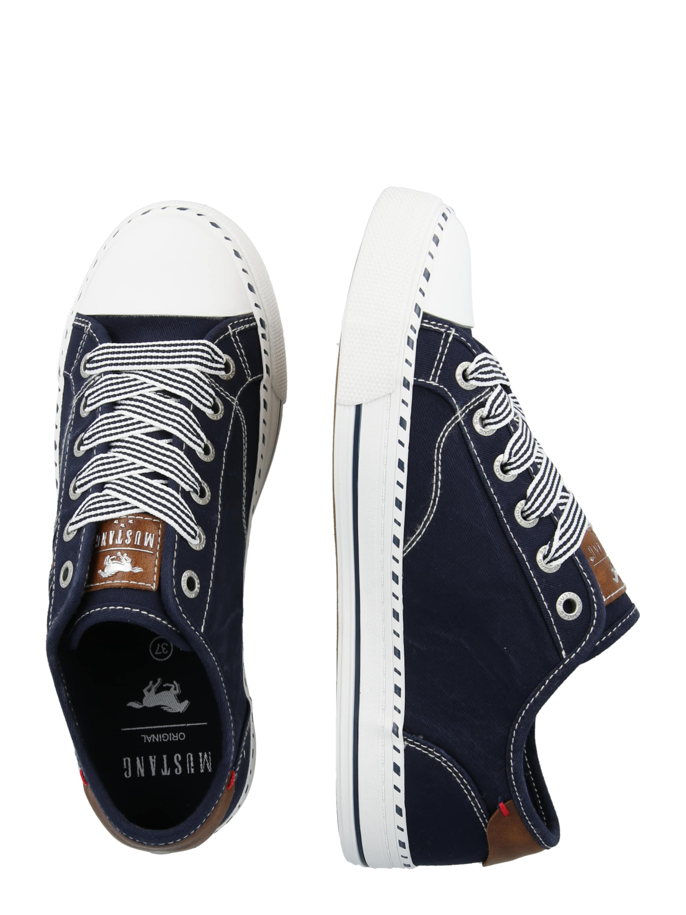 MUSTANG Platform trainers in Blue