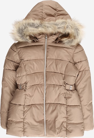 NAME IT Winter Jacket 'Merethe' in Brown: front