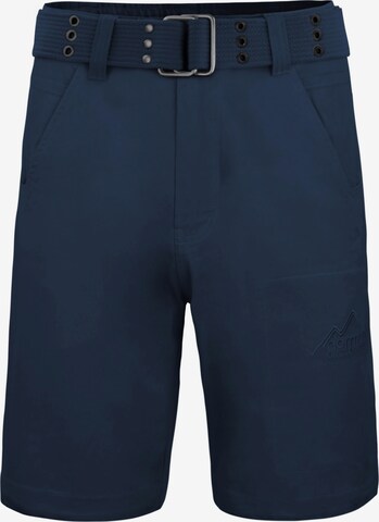 normani Regular Chino 'Gobi' in Blauw: voorkant