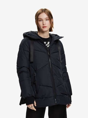 ESPRIT Winter Jacket in Black: front