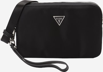 GUESSTorba preko ramena 'MILANO CAMERA BAG S' - crna boja: prednji dio