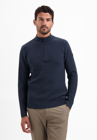 No Excess Pullover in Blau: Vorderseite