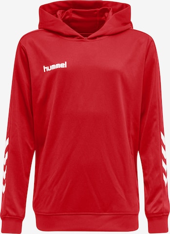 Hummel Athletic Sweatshirt 'Poly' in Red: front