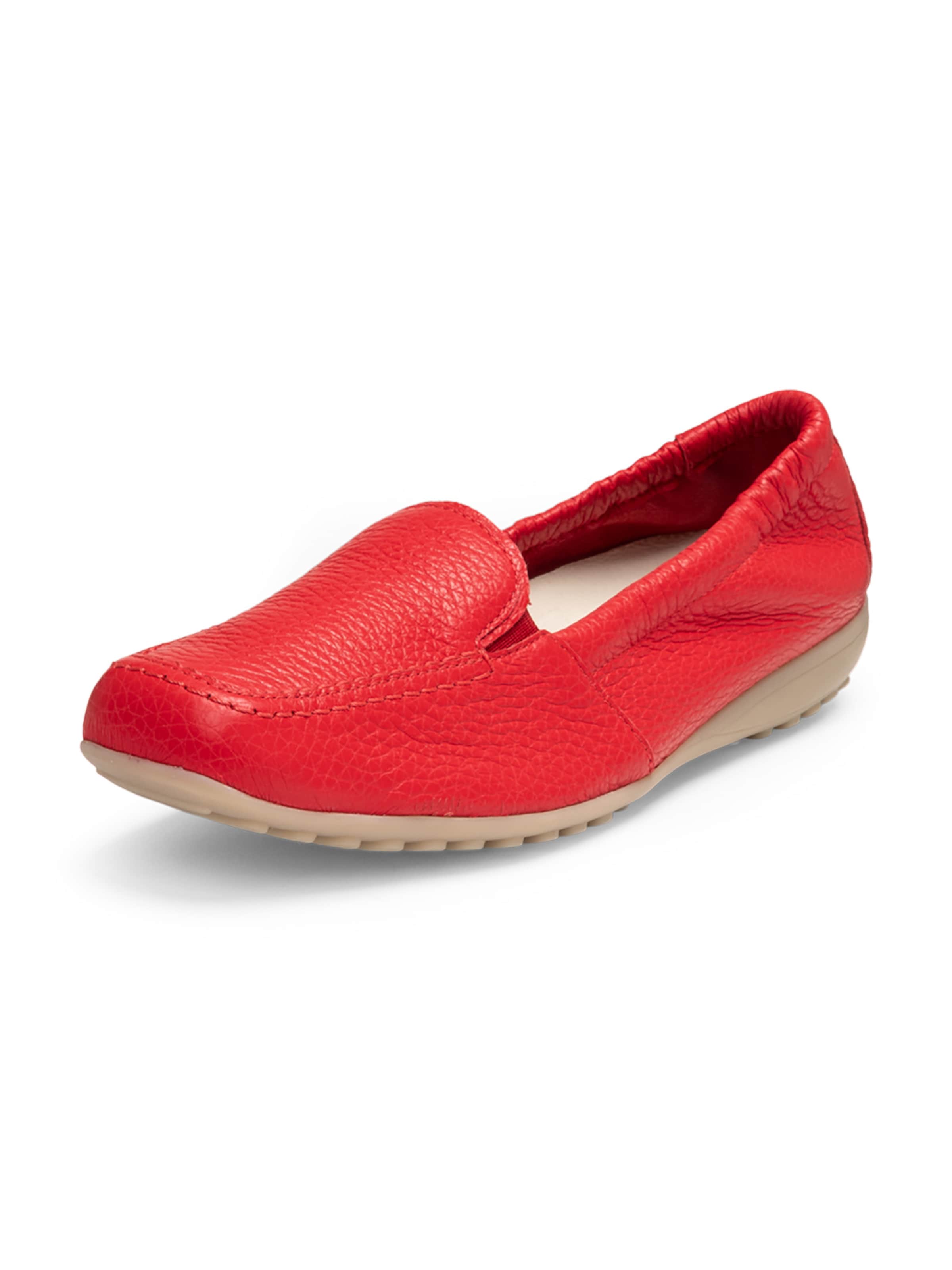 Mocassino di VITAFORM in rosso: frontale